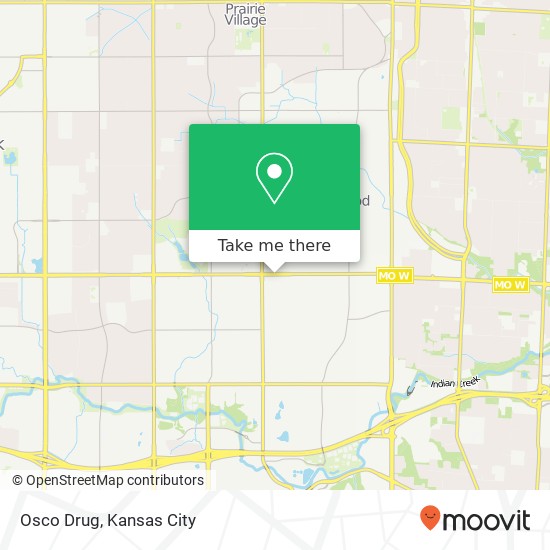 Osco Drug map