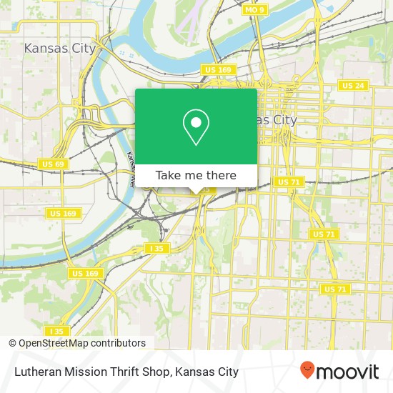 Mapa de Lutheran Mission Thrift Shop