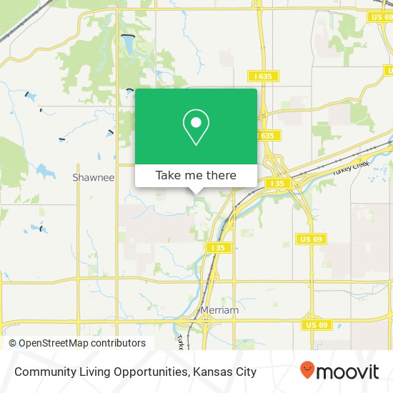 Community Living Opportunities map