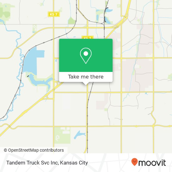 Tandem Truck Svc Inc map