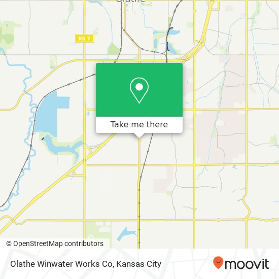 Olathe Winwater Works Co map