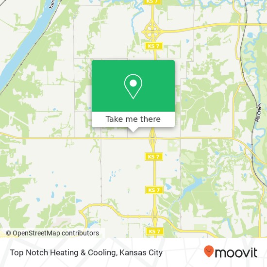 Top Notch Heating & Cooling map