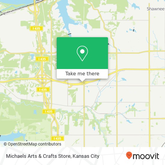 Michaels Arts & Crafts Store map