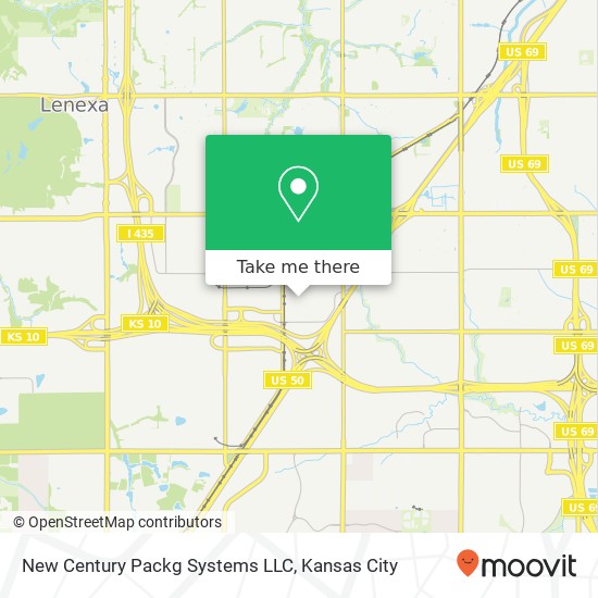 New Century Packg Systems LLC map