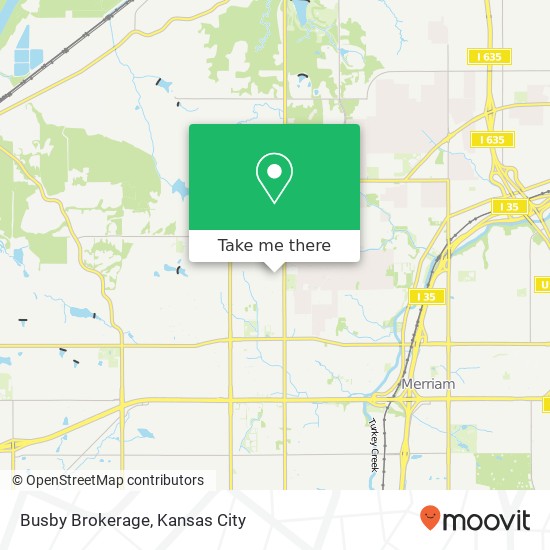 Busby Brokerage map