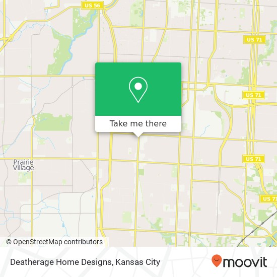 Deatherage Home Designs map