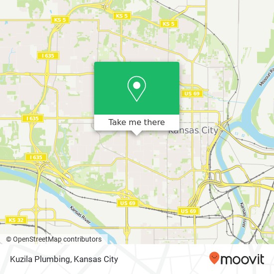 Kuzila Plumbing map