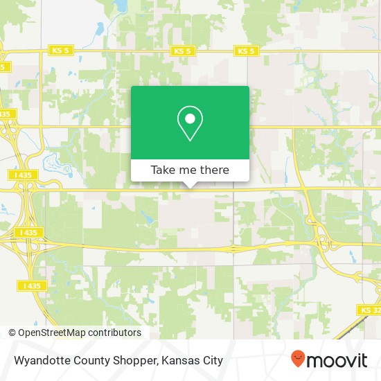 Wyandotte County Shopper map