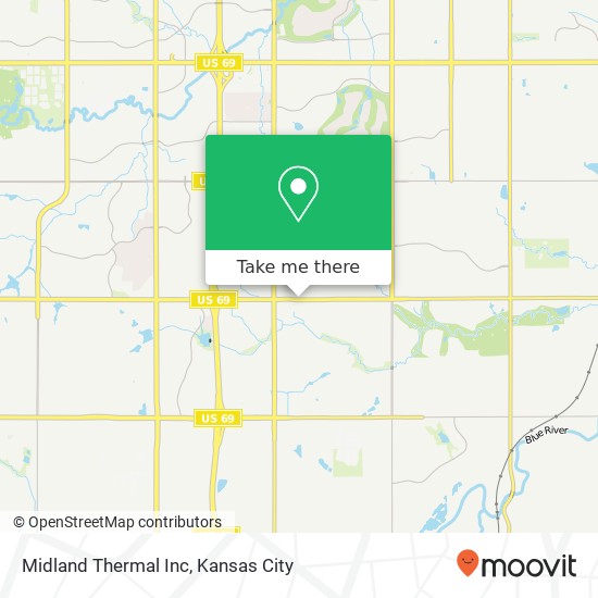 Midland Thermal Inc map