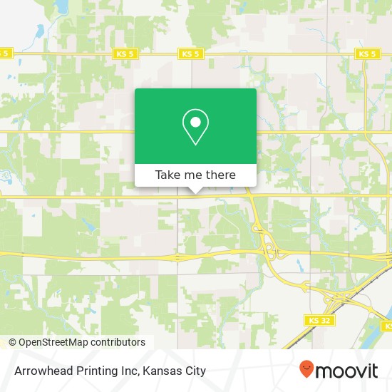 Arrowhead Printing Inc map