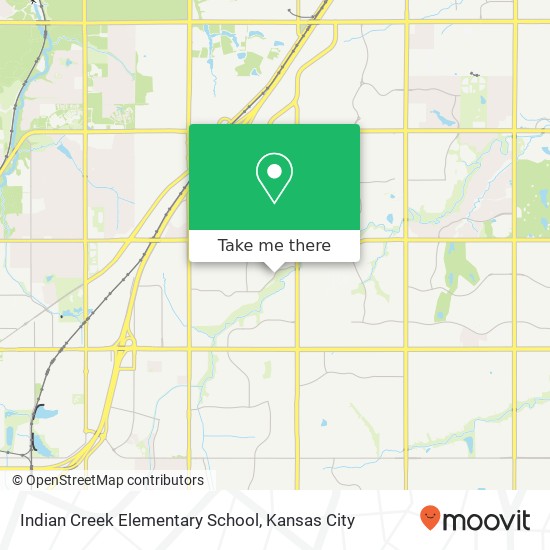 Indian Creek Elementary School map