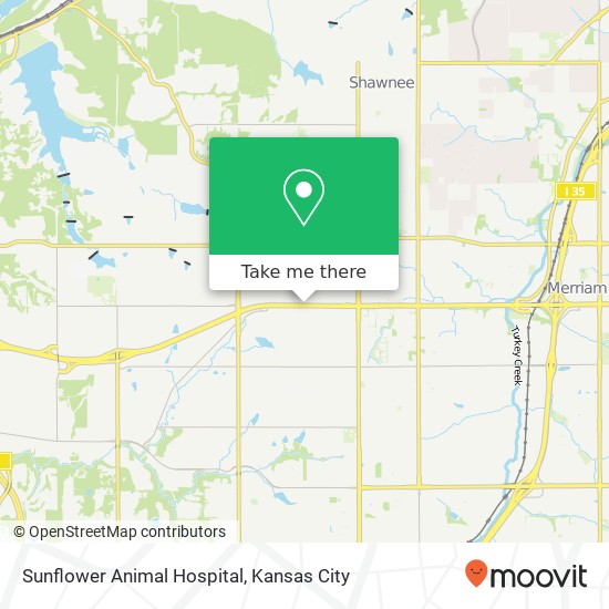 Mapa de Sunflower Animal Hospital