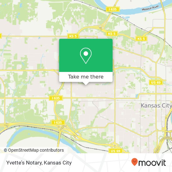 Yvette's Notary map