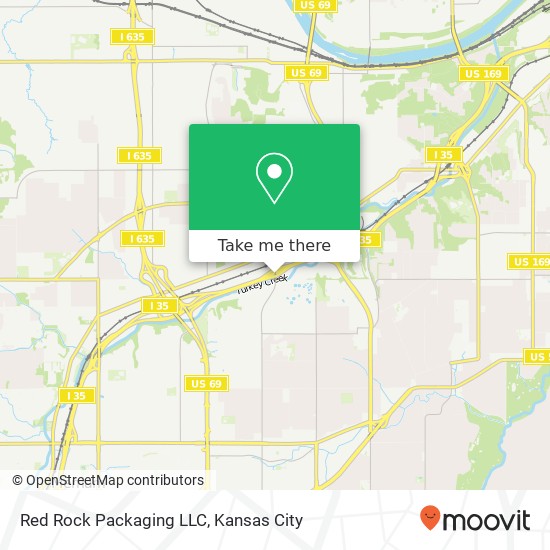 Mapa de Red Rock Packaging LLC