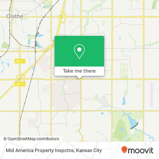 Mid America Property Inspctns map