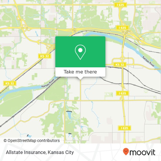 Mapa de Allstate Insurance