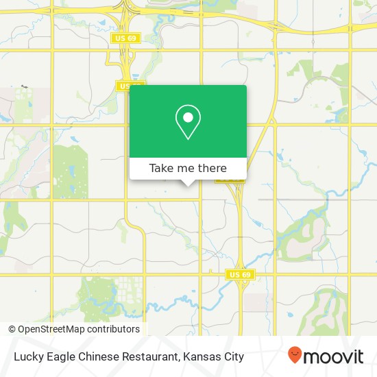 Lucky Eagle Chinese Restaurant map