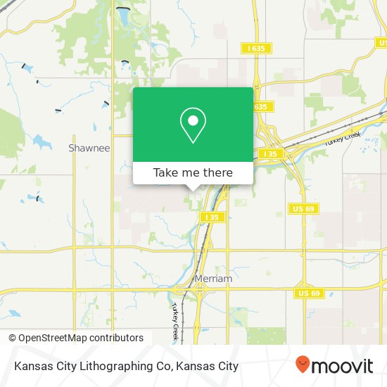Kansas City Lithographing Co map