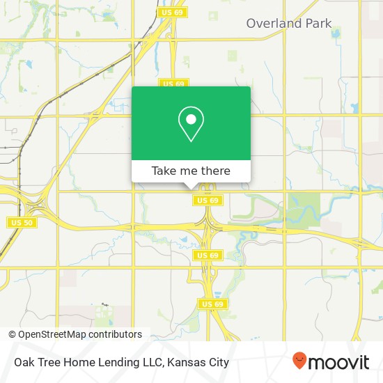 Mapa de Oak Tree Home Lending LLC