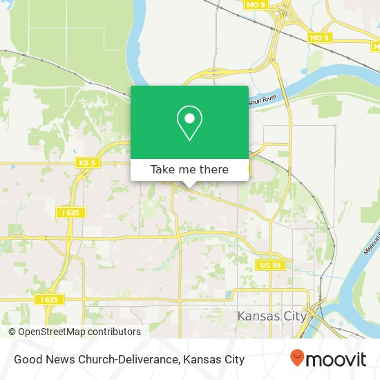Good News Church-Deliverance map