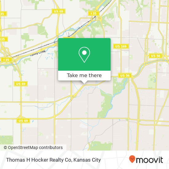 Thomas H Hocker Realty Co map