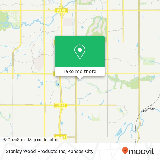 Stanley Wood Products Inc map