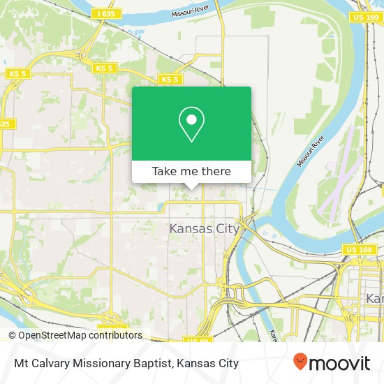 Mapa de Mt Calvary Missionary Baptist