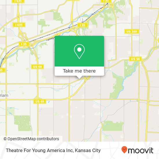 Mapa de Theatre For Young America Inc