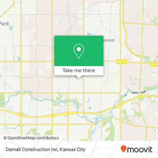 Darnall Construction Inc map