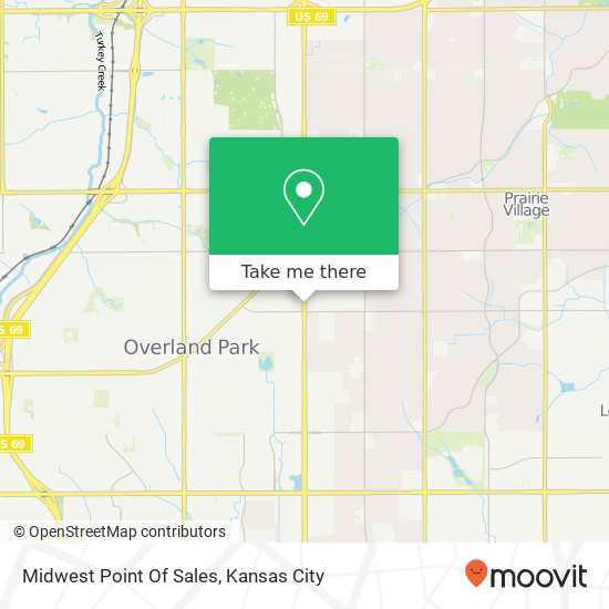 Midwest Point Of Sales map