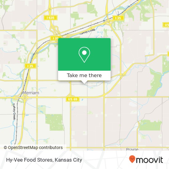 Mapa de Hy-Vee Food Stores