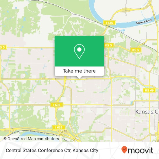 Central States Conference Ctr map
