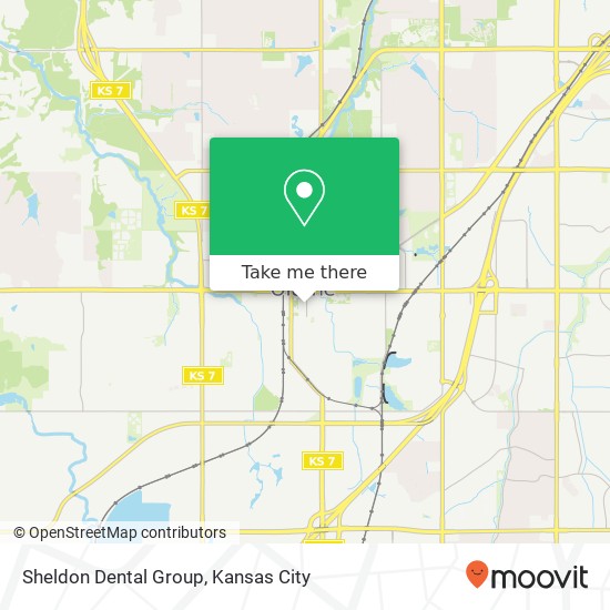 Sheldon Dental Group map