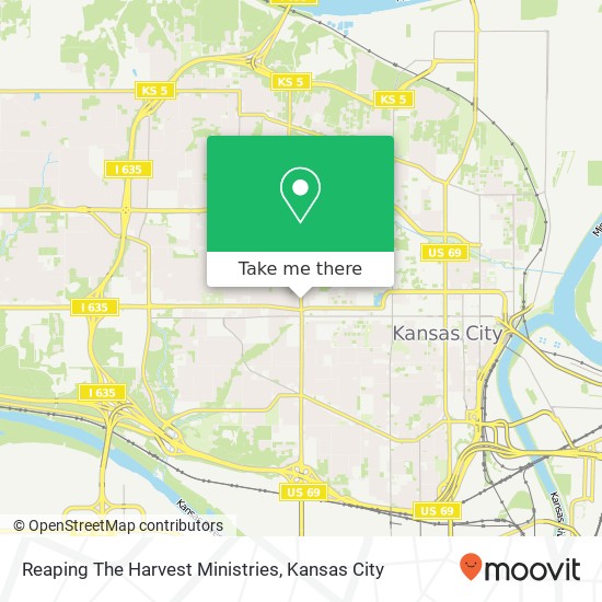 Reaping The Harvest Ministries map