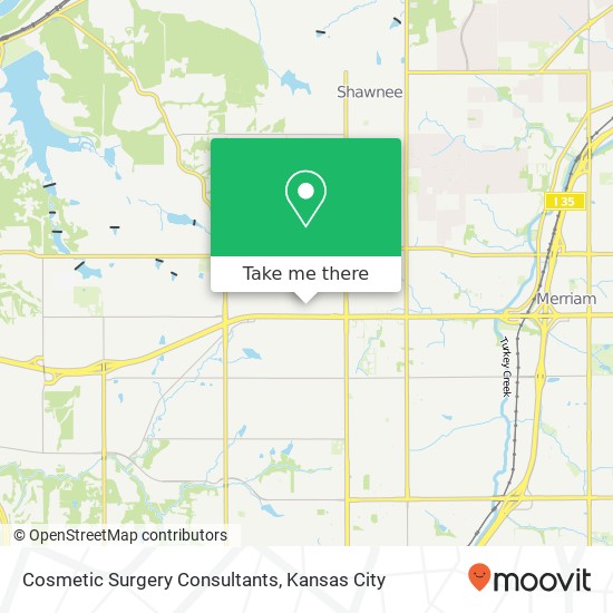 Cosmetic Surgery Consultants map