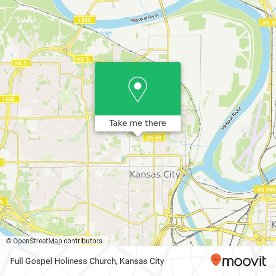 Full Gospel Holiness Church map