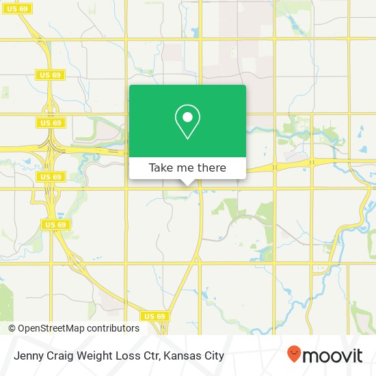 Jenny Craig Weight Loss Ctr map