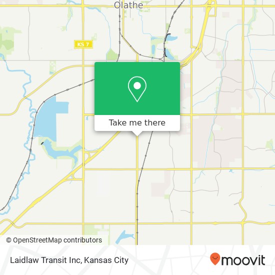 Mapa de Laidlaw Transit Inc
