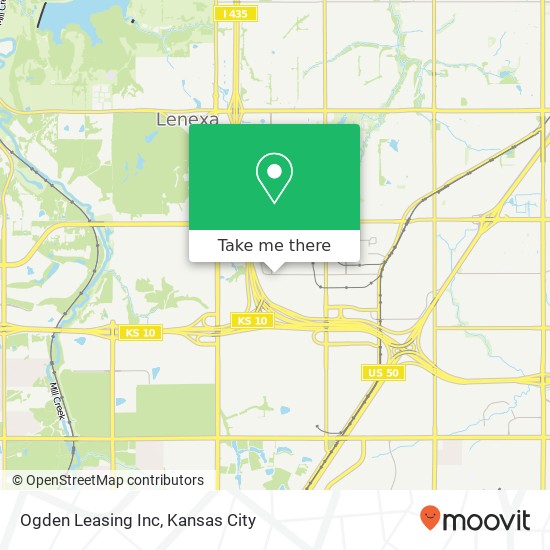 Mapa de Ogden Leasing Inc