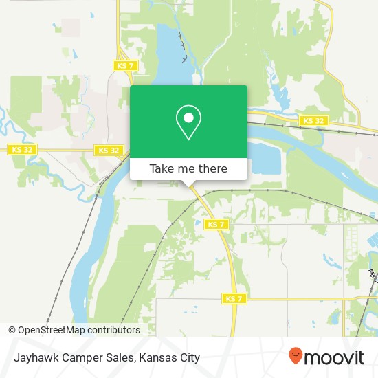 Jayhawk Camper Sales map