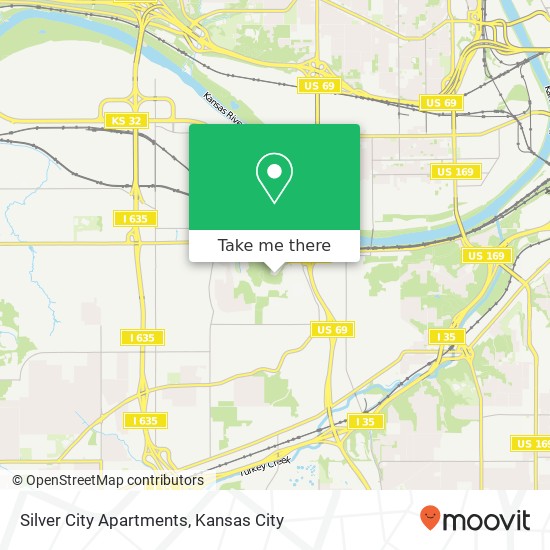 Silver City Apartments map