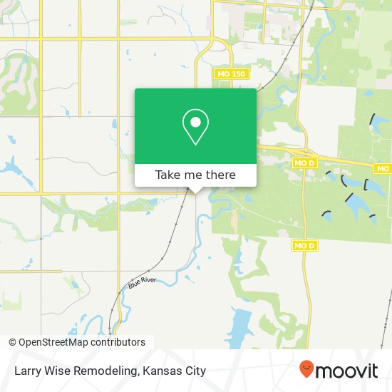 Larry Wise Remodeling map