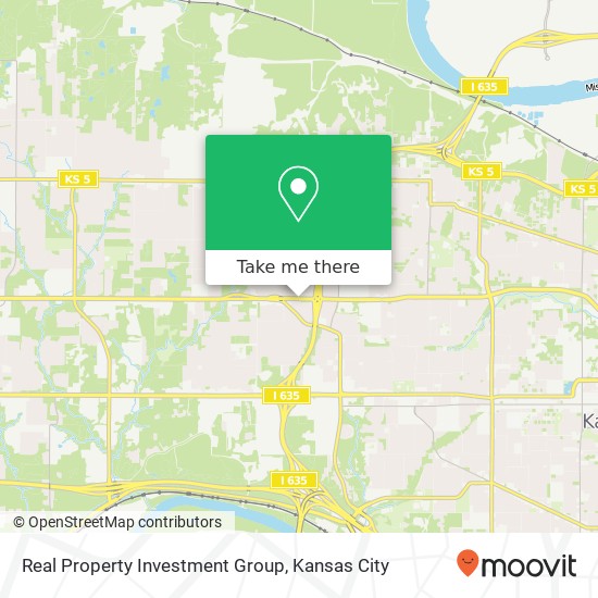 Real Property Investment Group map