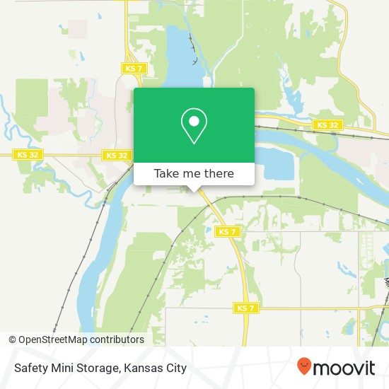 Mapa de Safety Mini Storage