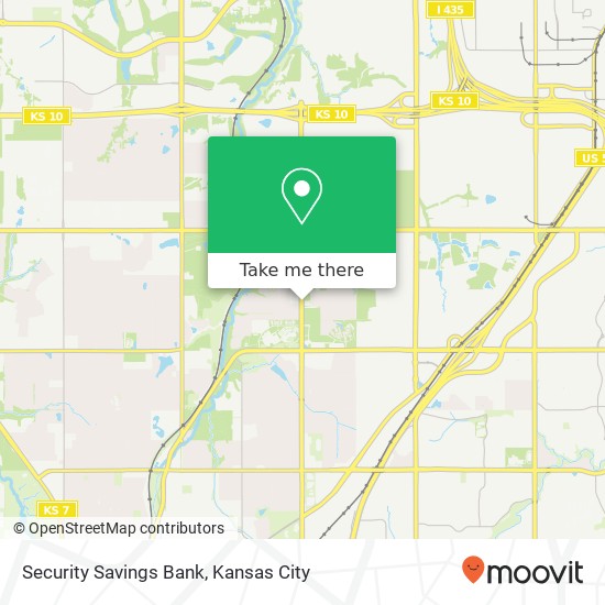 Security Savings Bank map