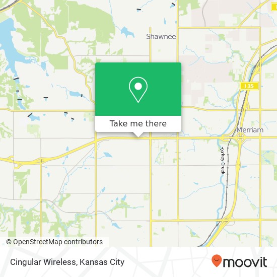 Mapa de Cingular Wireless