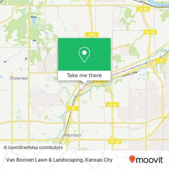 Van Booven Lawn & Landscaping map