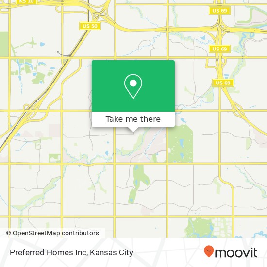 Preferred Homes Inc map