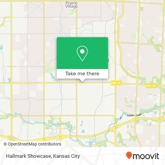 Hallmark Showcase map