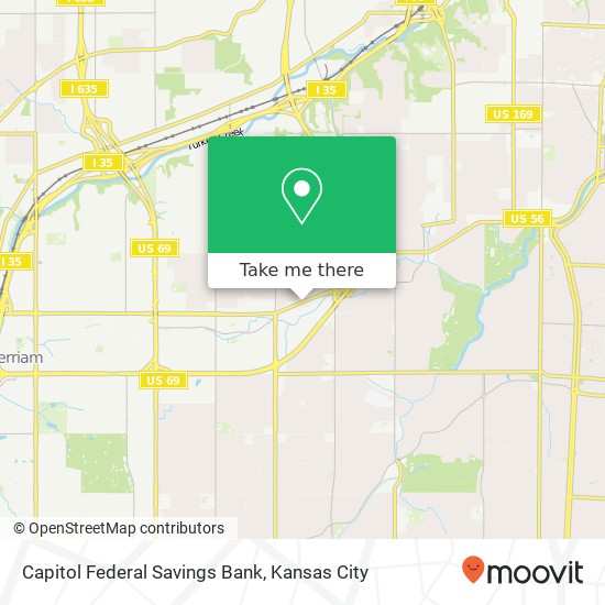 Mapa de Capitol Federal Savings Bank